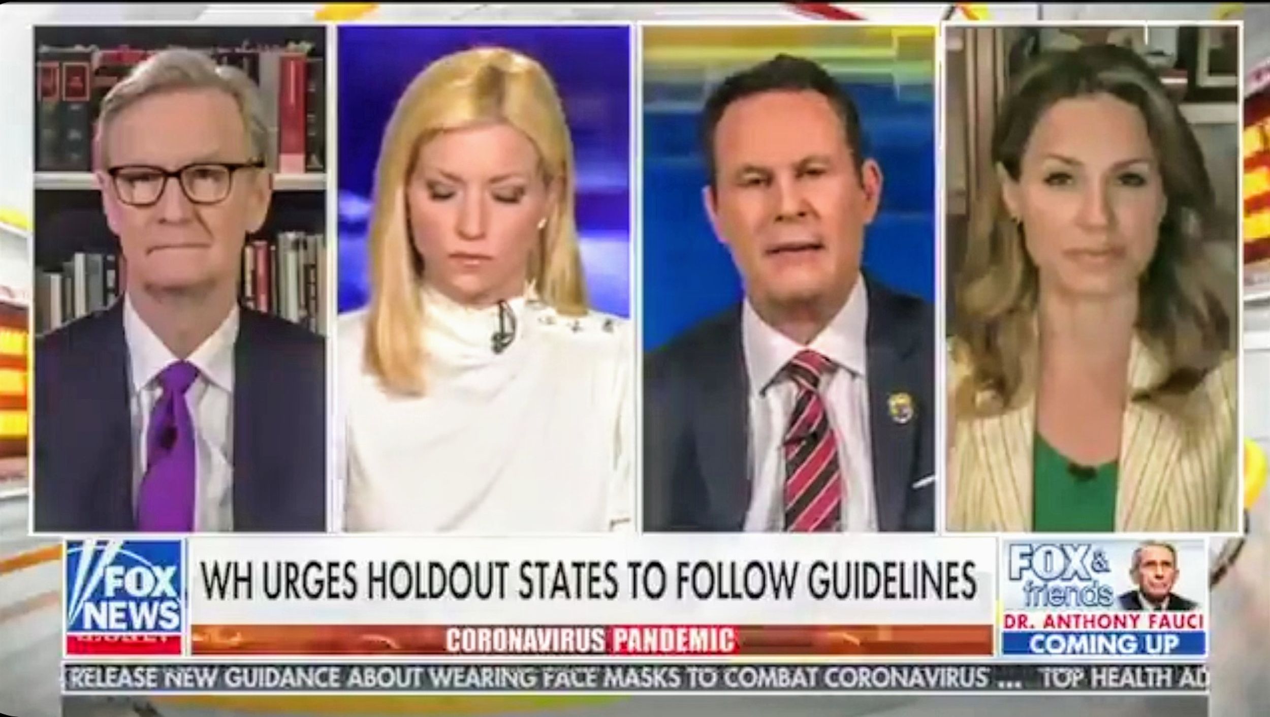 Fox News Doctor Bluntly Shuts Down 'Fox & Friends' Host For Questioning Why Governors Need To Issue Stay-At-Home Orders