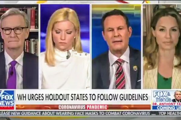 Fox News Doctor Bluntly Shuts Down Fox Friends Host For Questioning Why Governors Need To Issue Stay At Home Orders Comic Sands