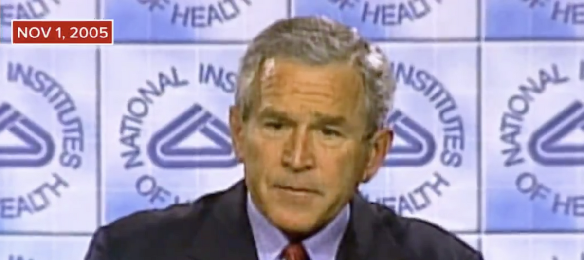 2005 Speech Sheds Light On Just How Eerily Accurate George W. Bush Was About How A Pandemic Would Affect The U.S.