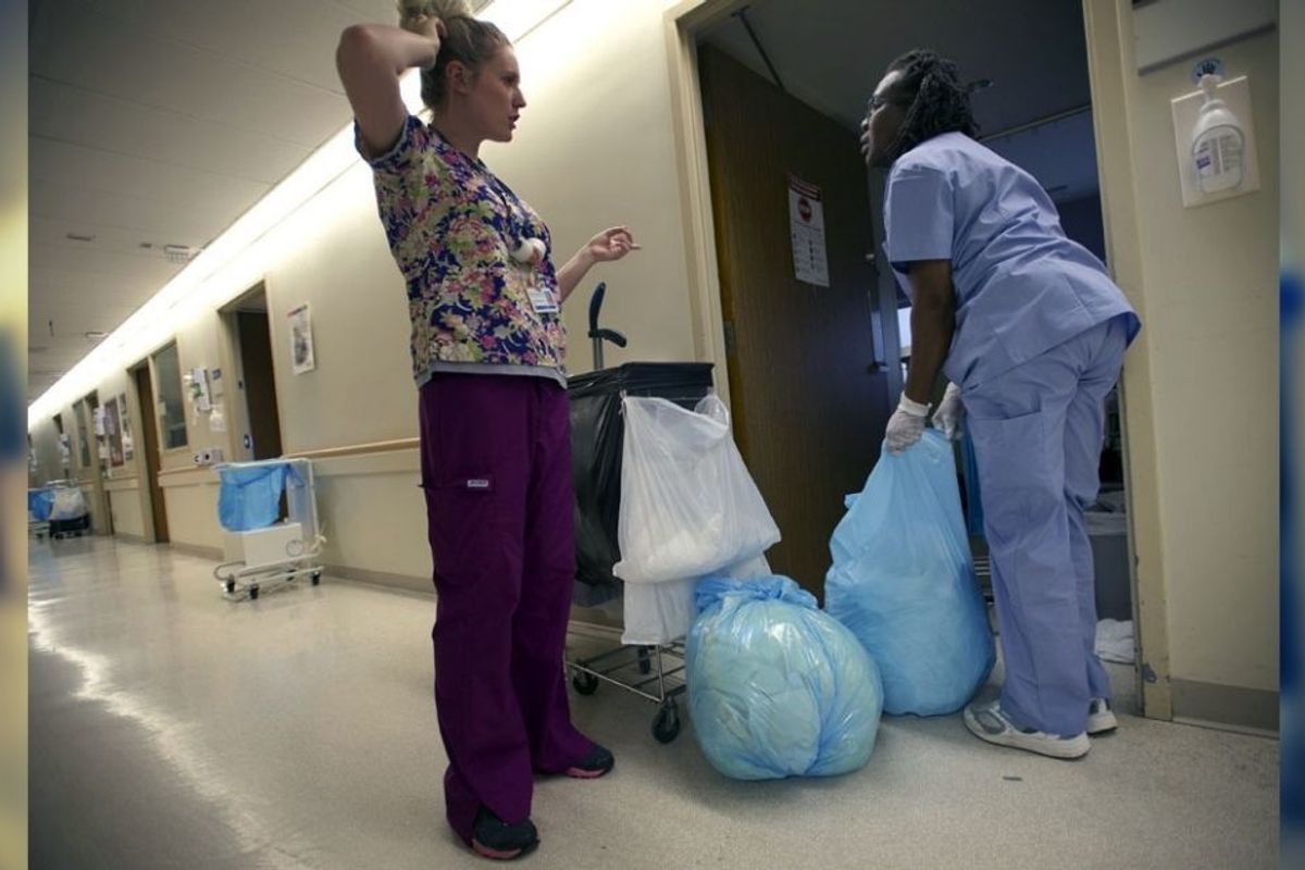 Doctors and nurses aren't the only ones on the front line. Here's to the unsung hospital heroes.