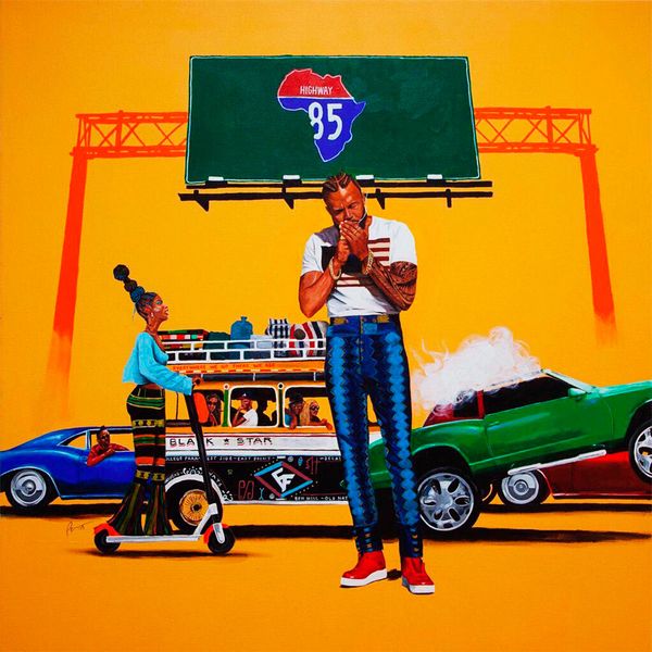 Jidenna \u201cWorth the Weight\u201d album cover art