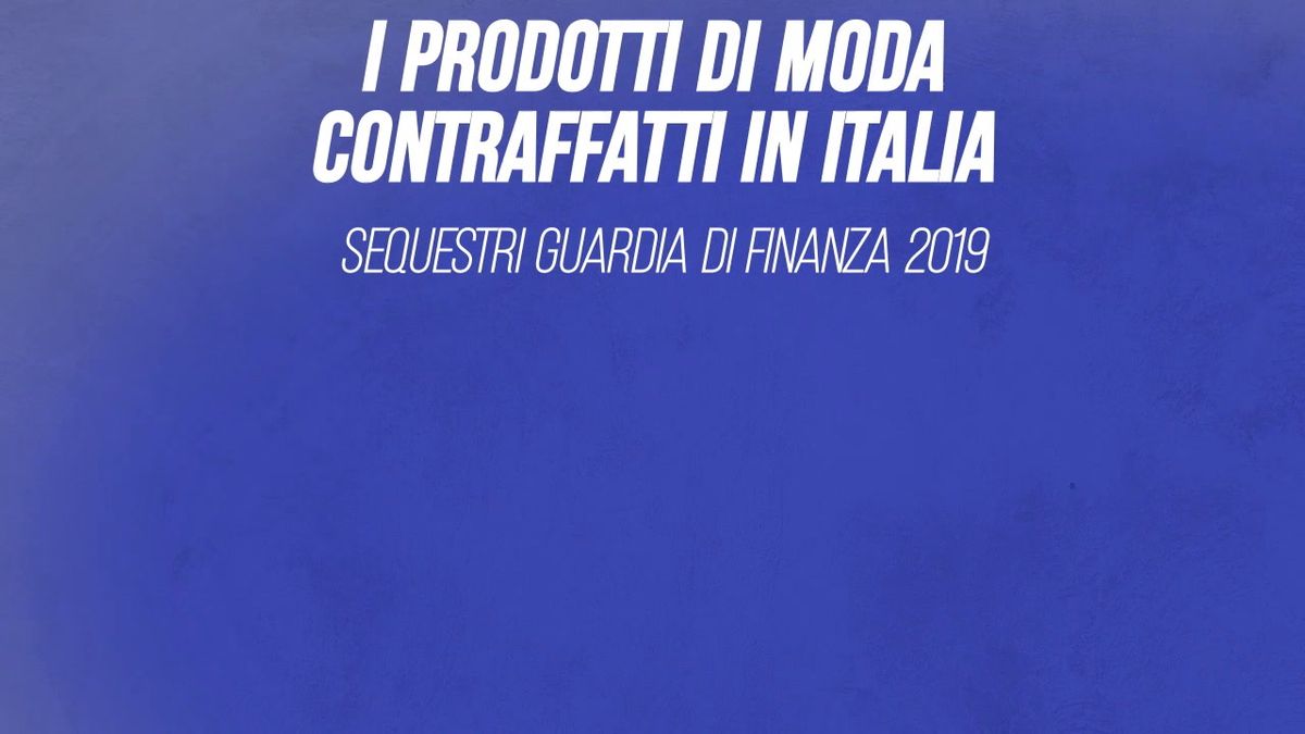 I prodotti di moda contraffatti in Italia