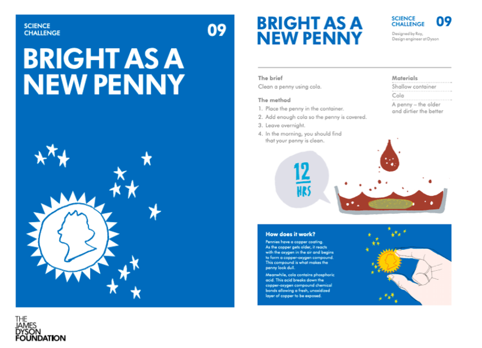Dyson Engineering Challenges for kids