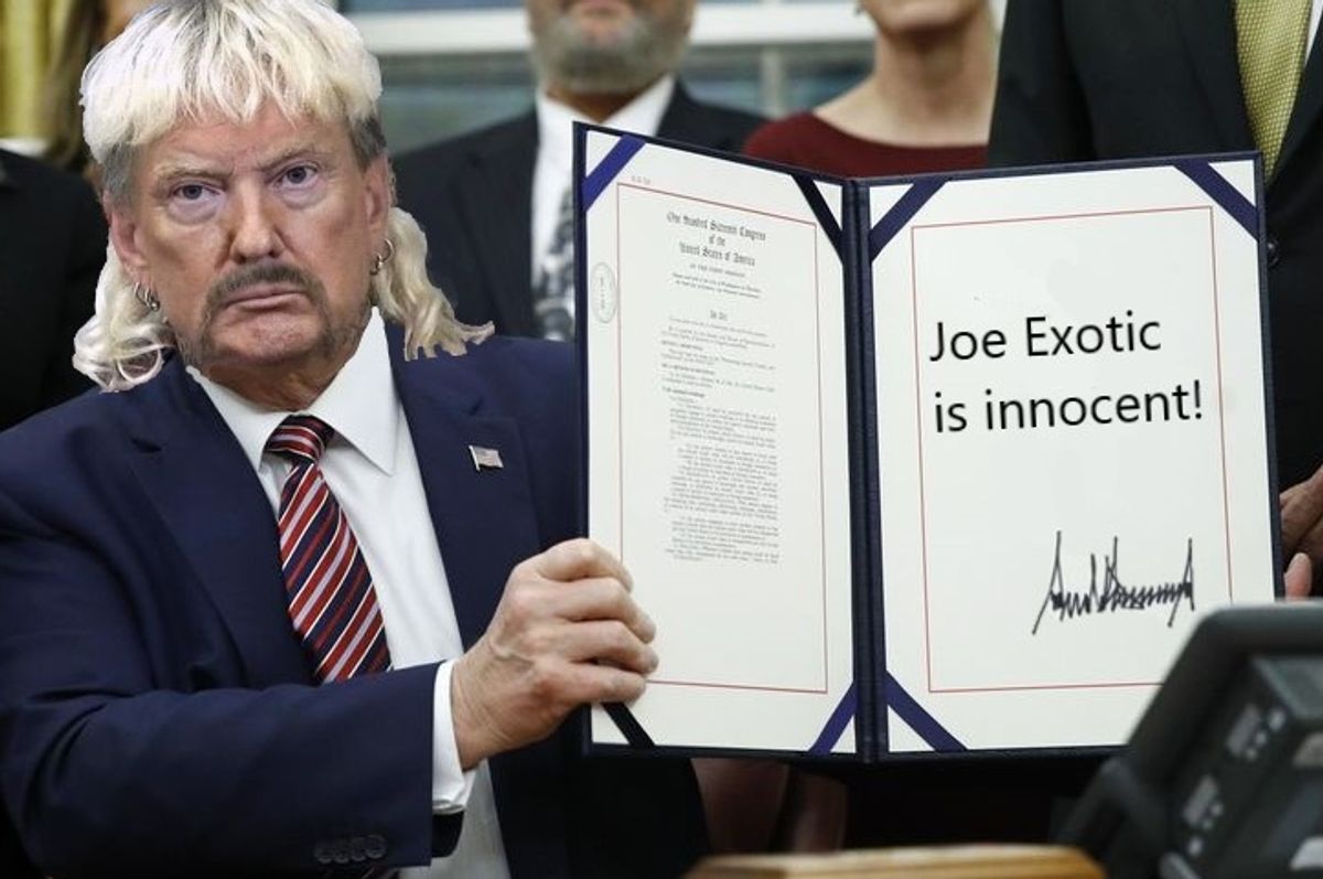 Joe Exotic Donald Trump