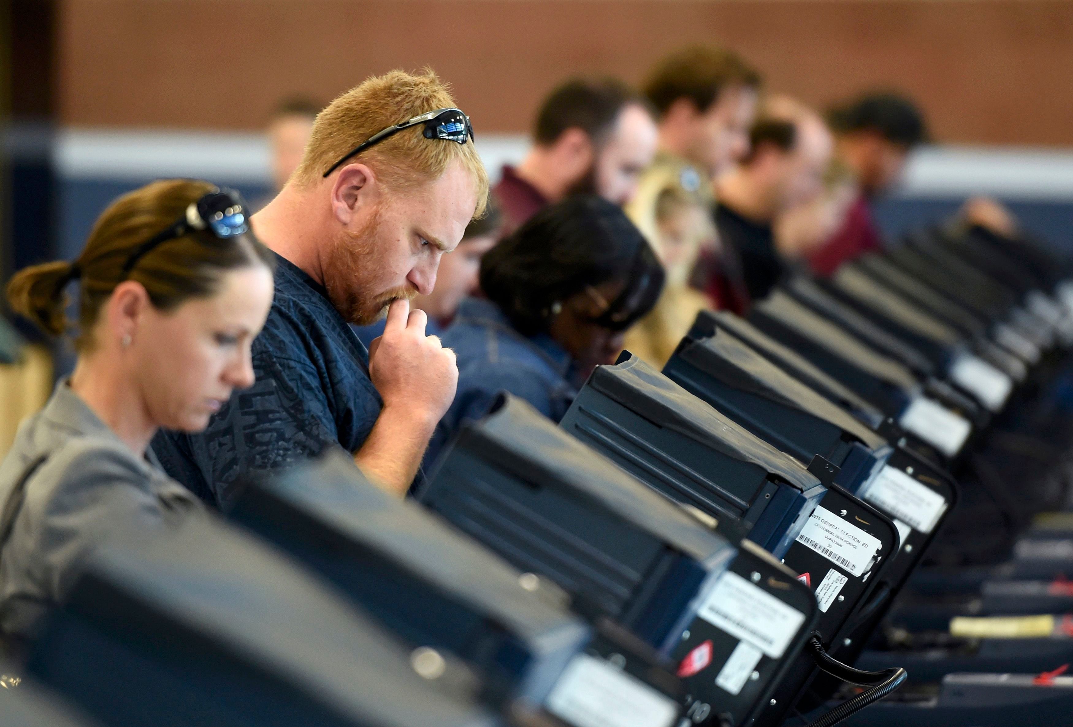 in-person voting