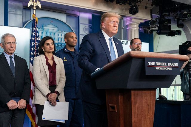 Donald Trump, coronavirus, plutocratic