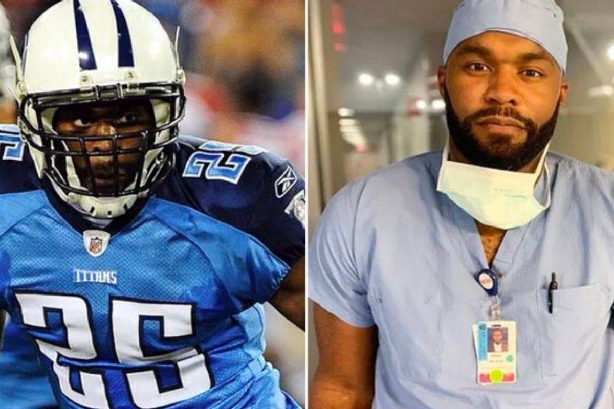 Former NFL player who became a neurosurgeon is now serving on the COVID-19 front lines