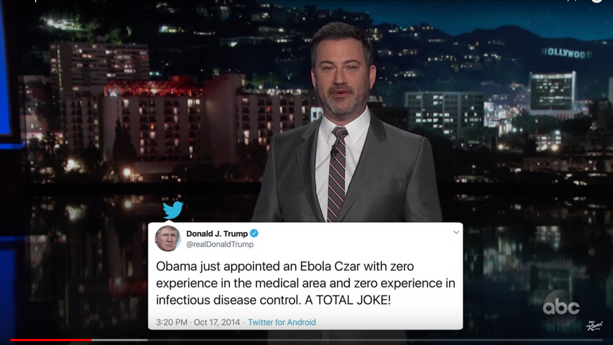 Jimmy Kimmel, handwashing