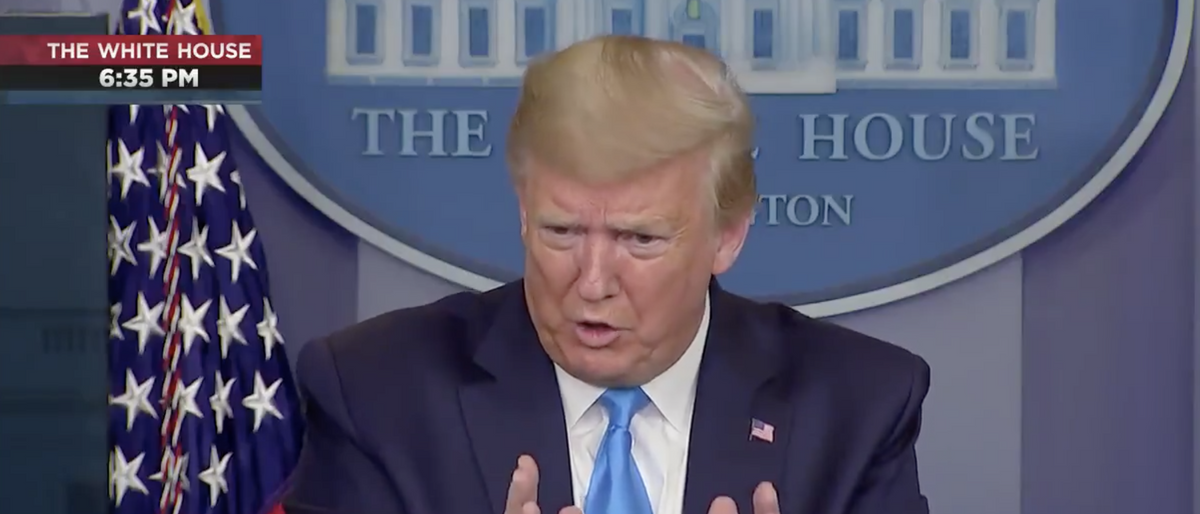Trump Just Tried to Explain Why Voting by Mail Is 'Corrupt' Except When He Does It, and the Hypocrisy Is Real