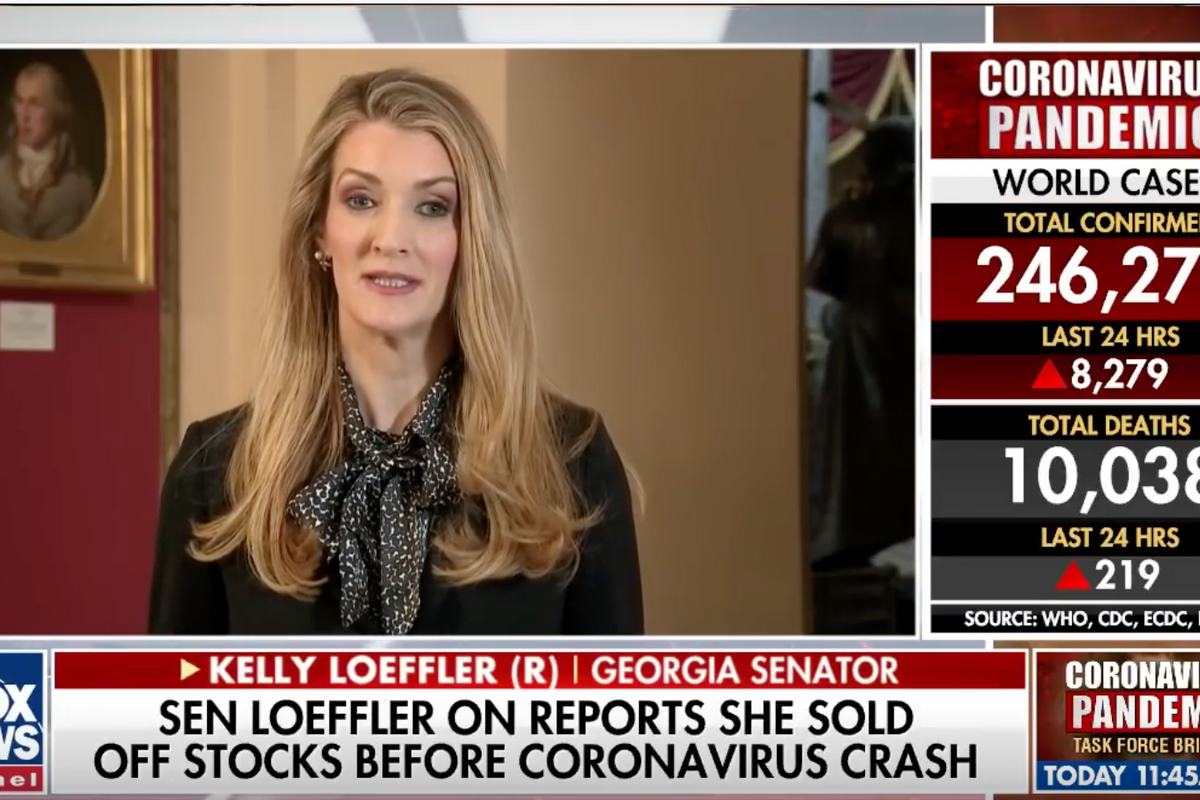 Kelly Loeffler's Husband Writes $1M Check To Trump PAC, Memo Line DOES NOT Mention Stock Trade Investigation