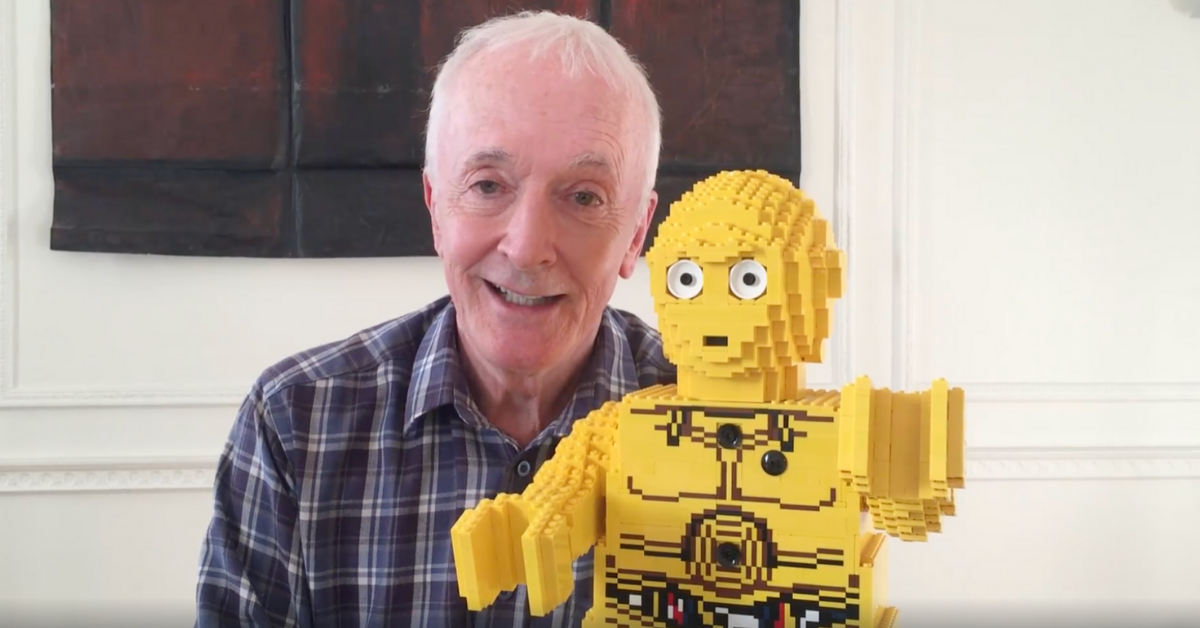 'Star Wars' Actor Anthony Daniels Sends Message Of Support To Young Musicians To Keep Making Music During Lockdown