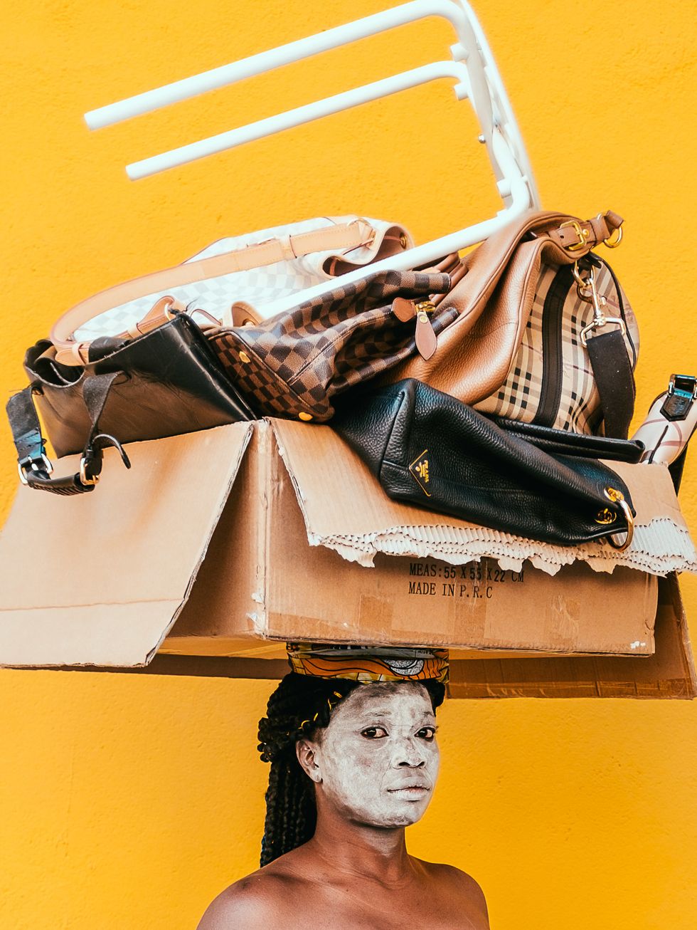 Nicole Rafiki merges contemporary and traditional visual art. class=