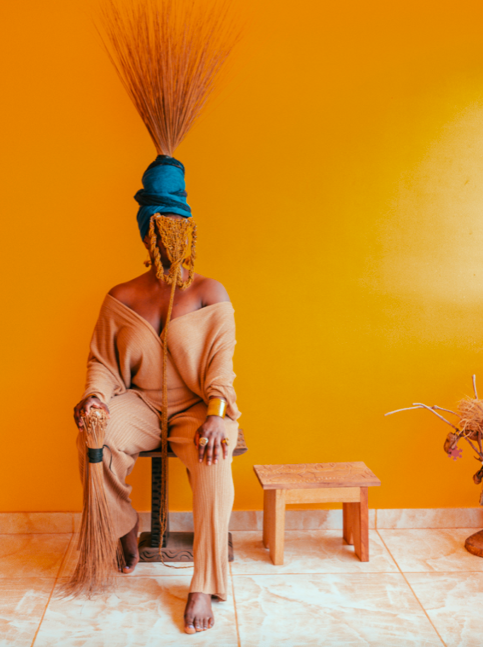 Nicole Rafiki merges contemporary and traditional visual art. class=