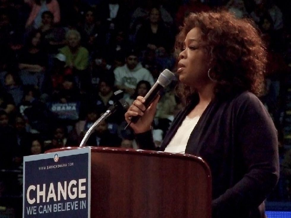 QAnon Conspiracists Smear Oprah Winfrey In Campaign Against “Pandemic Hoax”