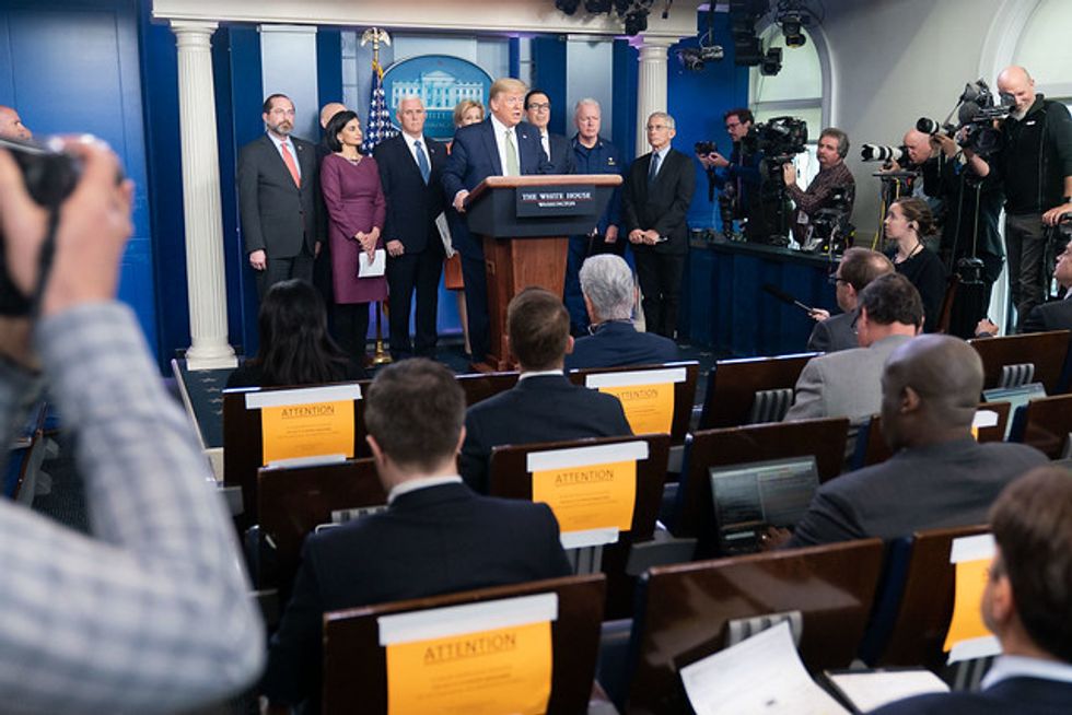 Trump Now Claims He “Always Took Virus Very Seriously”