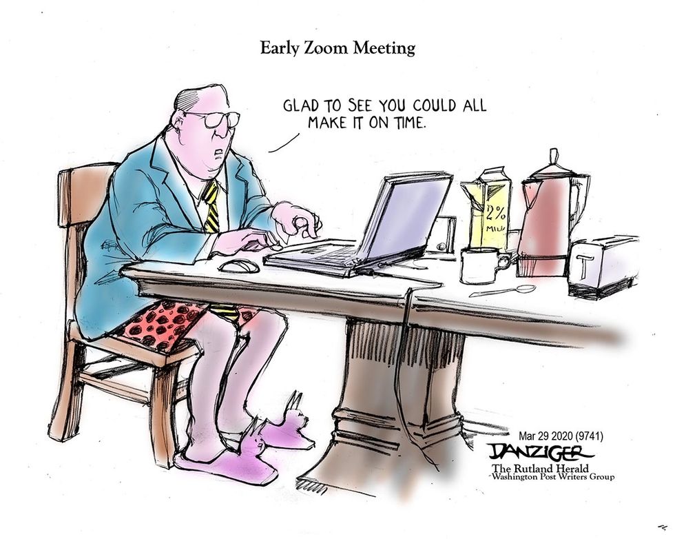 Danziger: Who’s Zoomin’ Who?