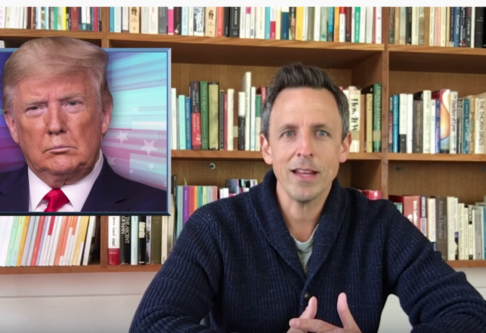 #EndorseThis: Seth Meyers Snaps Over Trump’s Deadly Narcissism