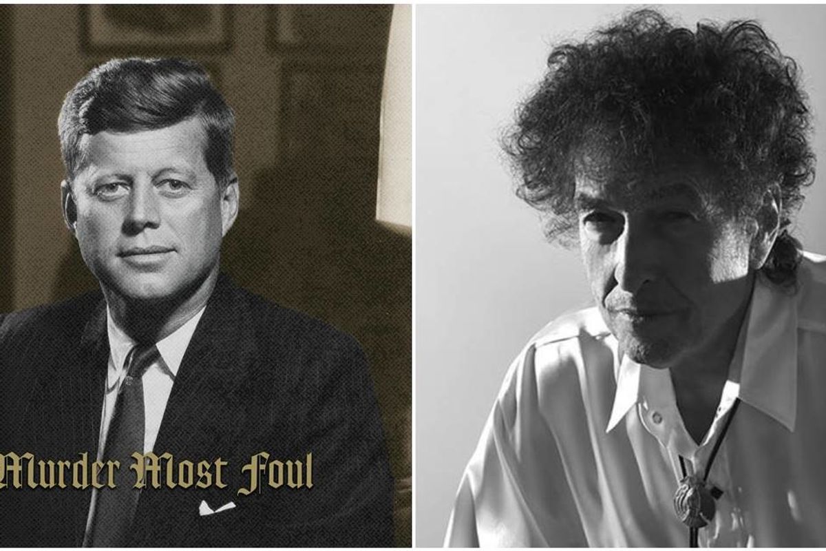 Bob Dylan just scored his first-ever number 1 hit: a 17-minute song about the Kennedy assassination