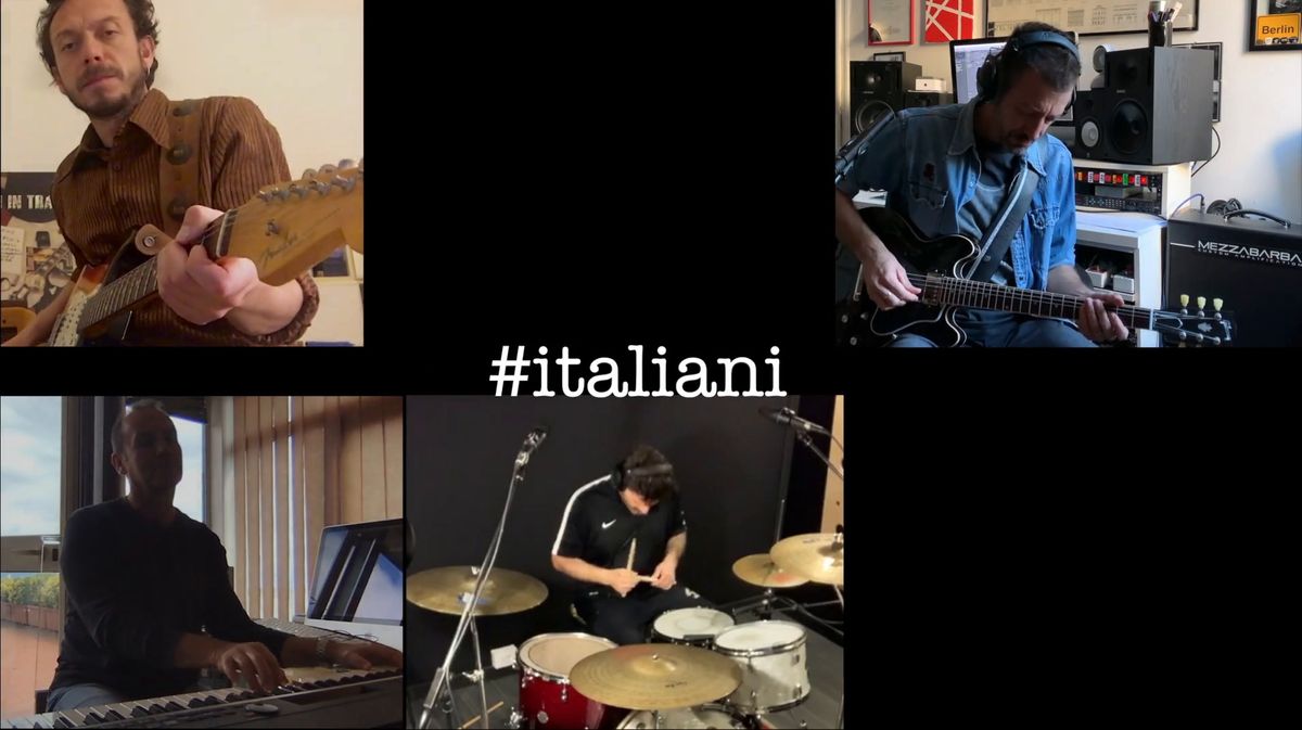 Edoardo Bennato e la Be-Band cantano #Italiani