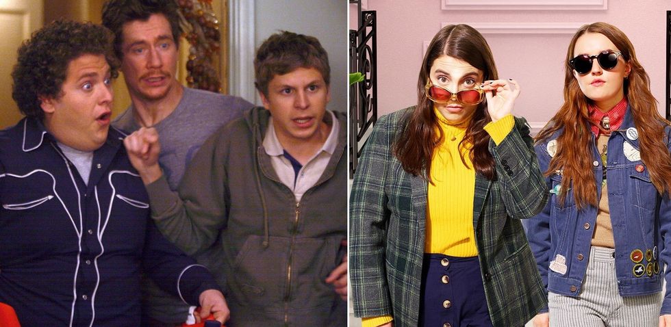 Jonah Hill and Beanie Feldstein