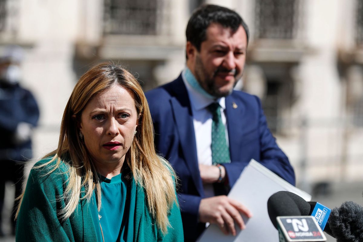 Giuseppi delira: «Colpa di Salvini e Meloni»
