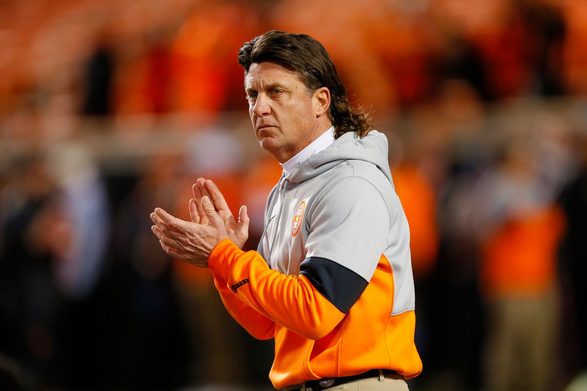 Hey Mike Gundy: You're a man. You can find something else to do