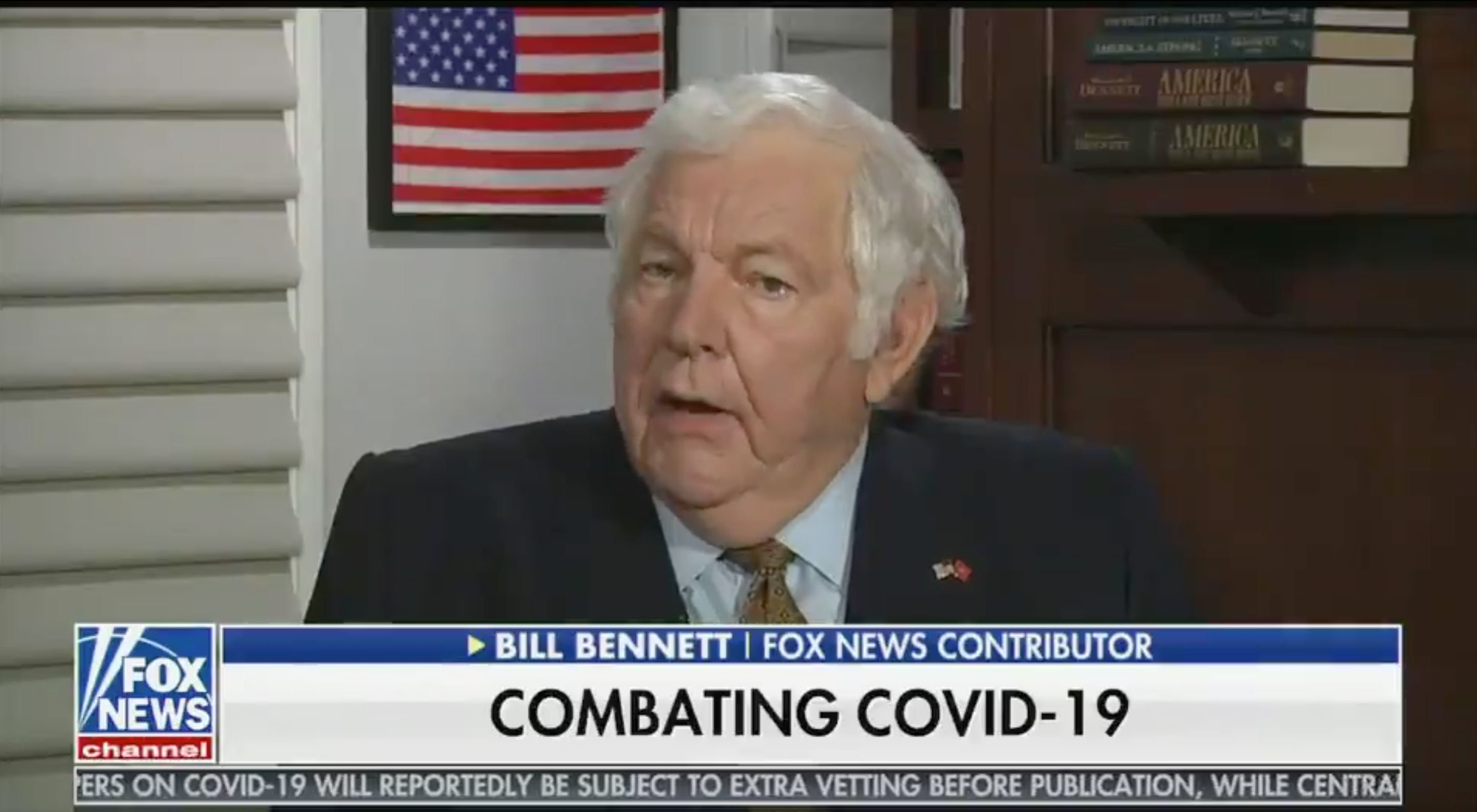 Bill Bennett Doesn’t Think COVID-19’s A Pandemic, Not Sure If Anyone ...