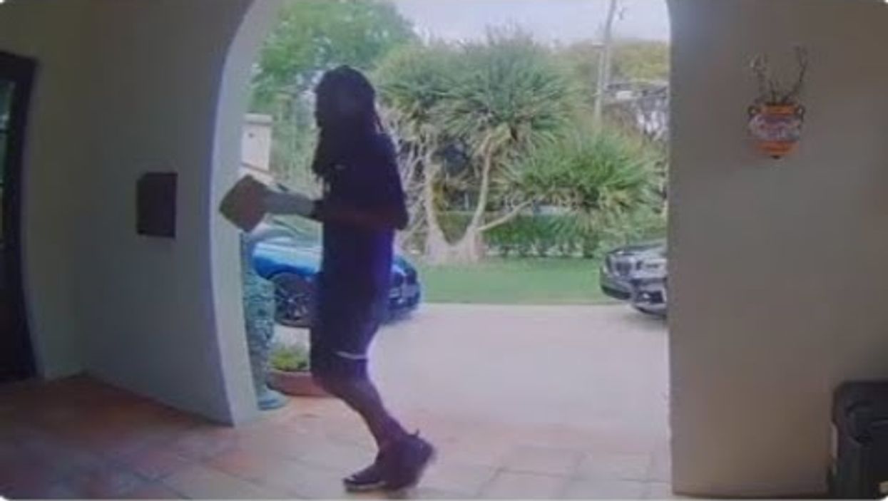 A FedEx driver sanitized boxes for a young girl after learning she has an autoimmune disorder