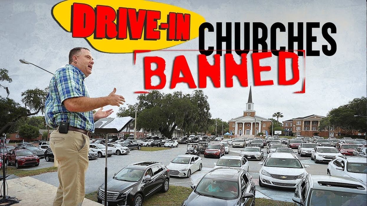 CORONAVIRUS PANDEMIC BANS DRIVE-IN CHURCHES: Kentucky churchgoers met with police, nails on Easter