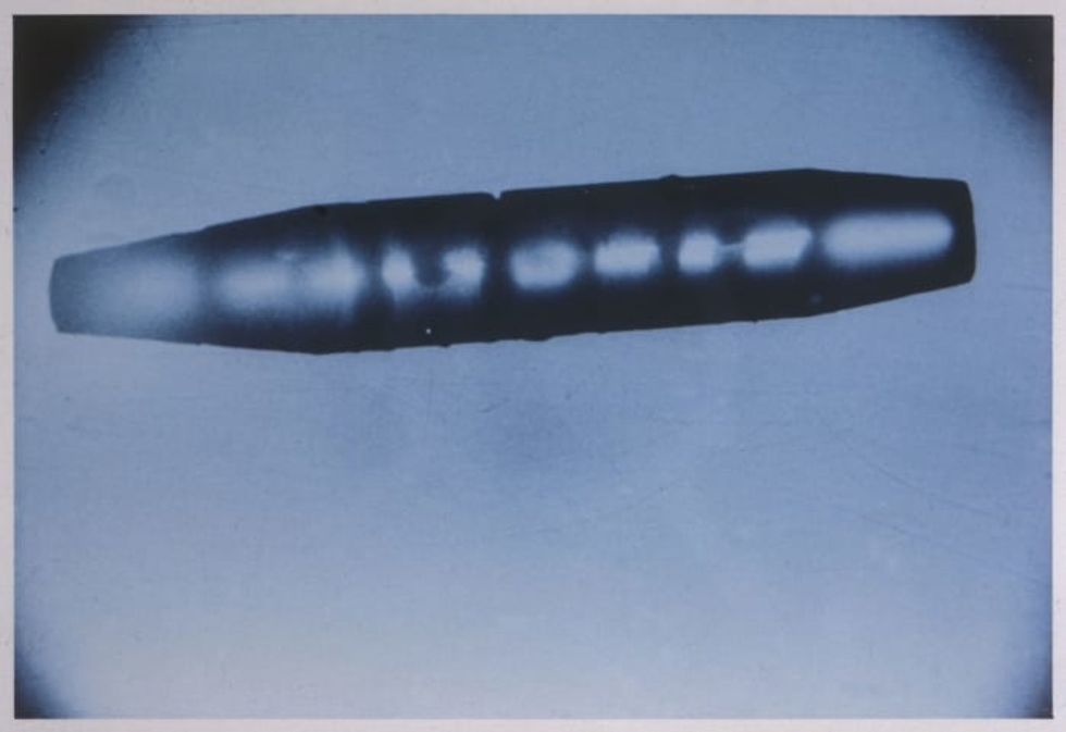 A UFO in Palomar Gardens, California, taken by George Adamski.