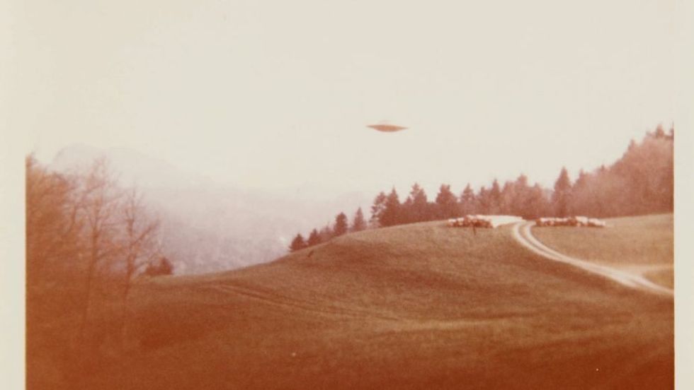 The Original "I Want to Believe" Image from the X-Files