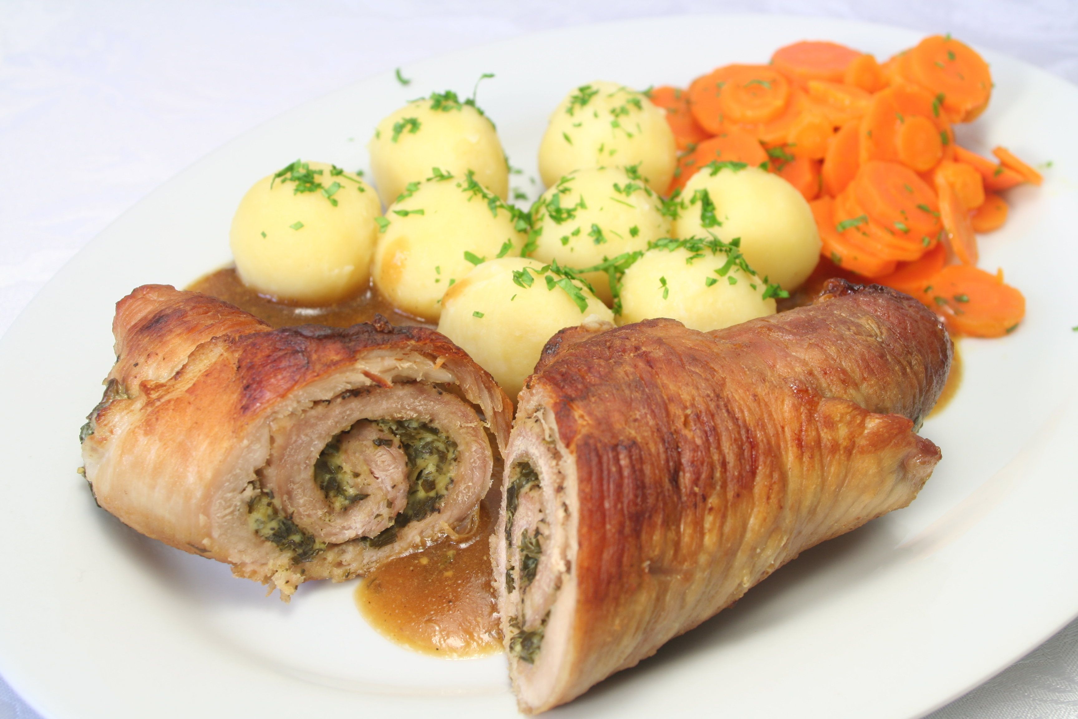 Cuciniamo insieme: girelle di tacchino tricolori