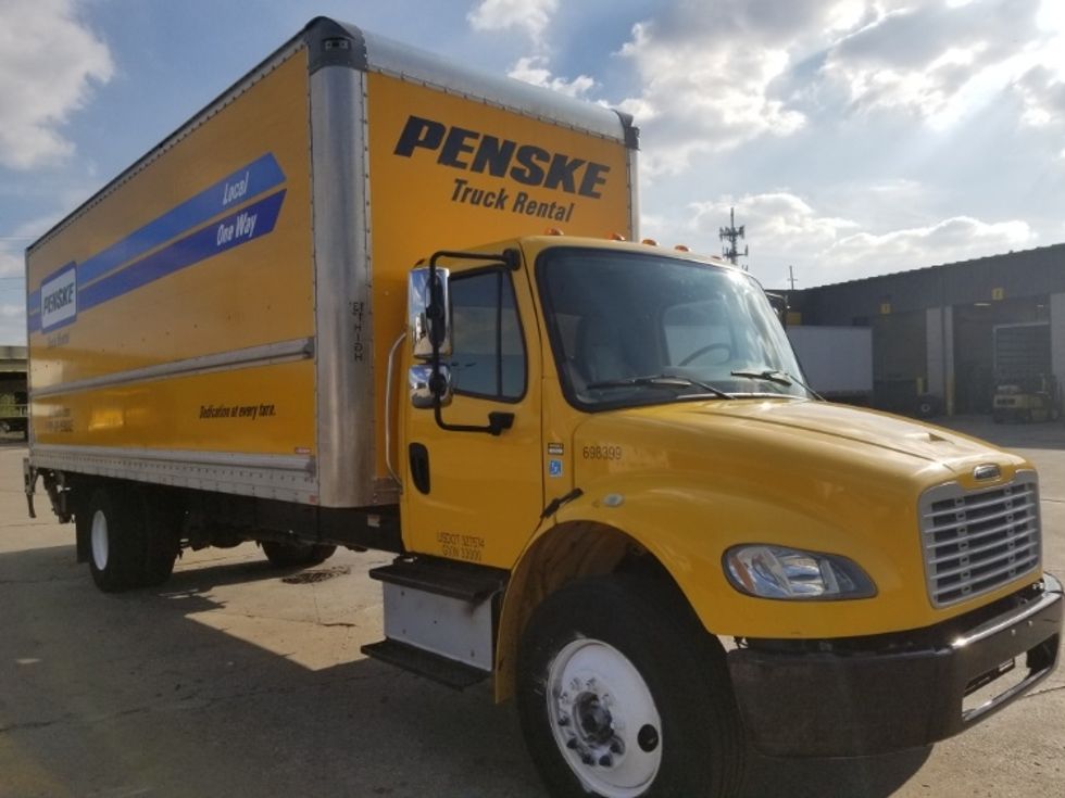 2013 Hino 268 26 Ft 102w 91h Box Truck With Liftgate Non Cdl S54944 Cassone Truck Sales