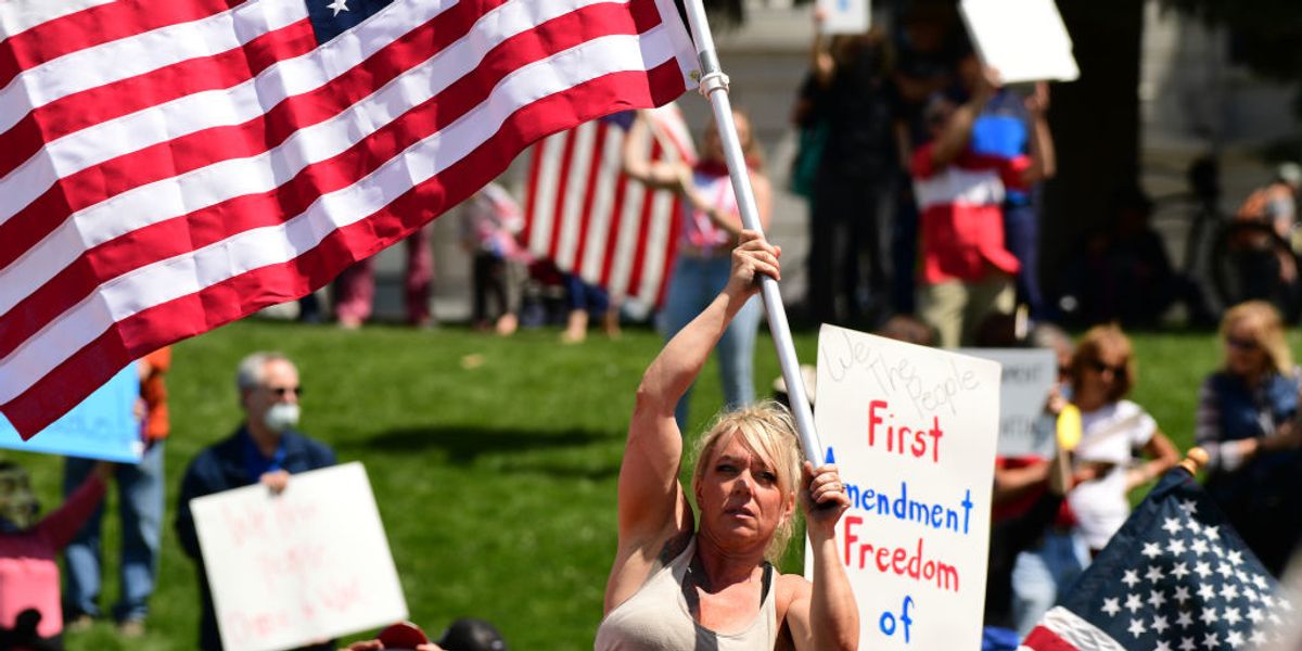 Protests against stayathome orders erupt across the country from