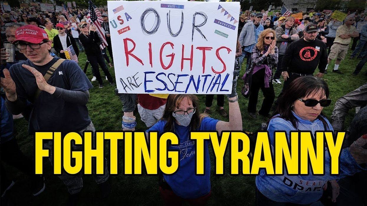 CORONAVIRUS ANTI LOCKDOWN PROTESTS: Stop threatening, telling Americans HOW TO LIVE during pandemic