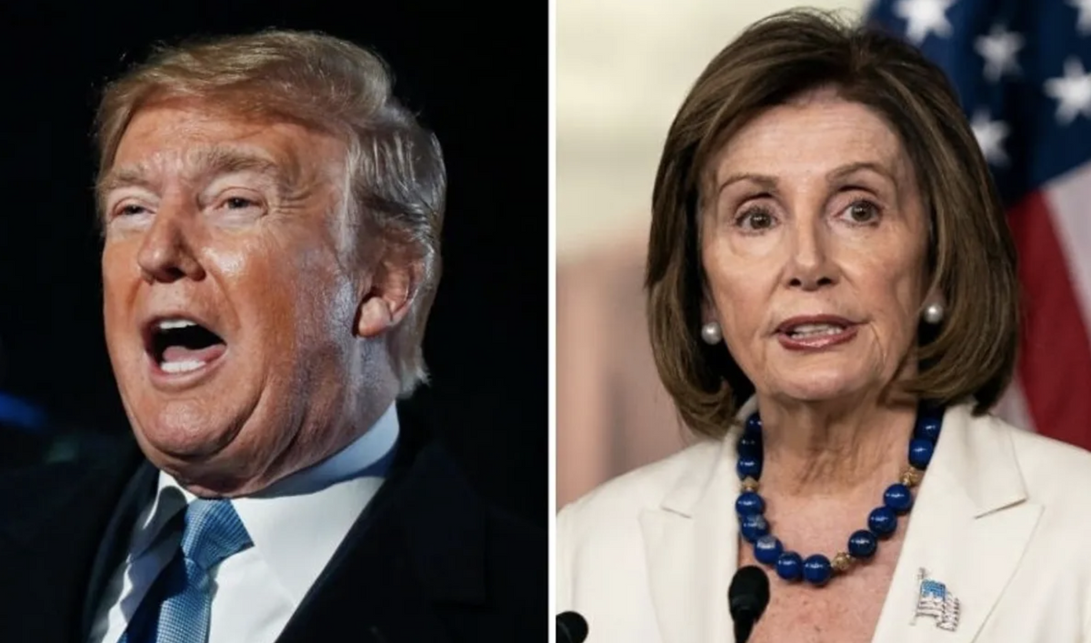 Trump Lashes Out At 'Dumb' Nancy Pelosi After She Takes Him To Task On Fox News For Being A 'Weak Leader'