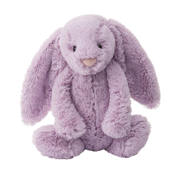Purple plush bunny rabbit