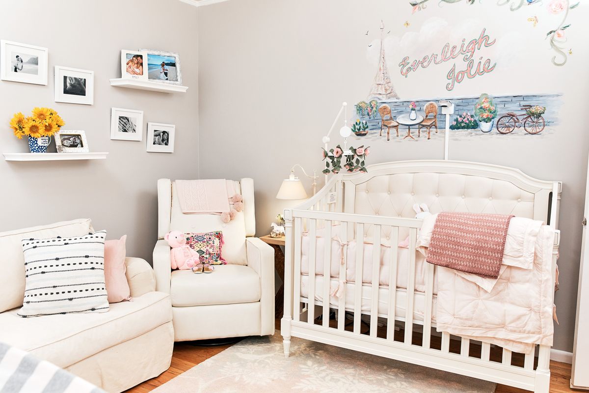 The nursery of soap stars Kelly Kruger and Darin Brooks.