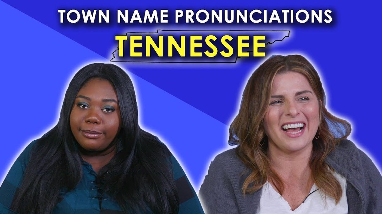 We tried (again) to pronounce Tennessee town names