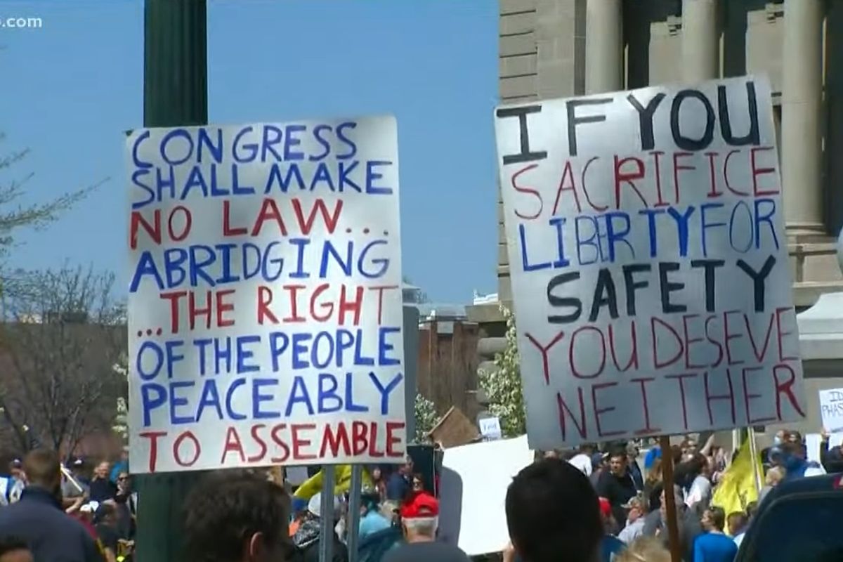 Pro-Infection Rallies Are Astroturf All The Way Down