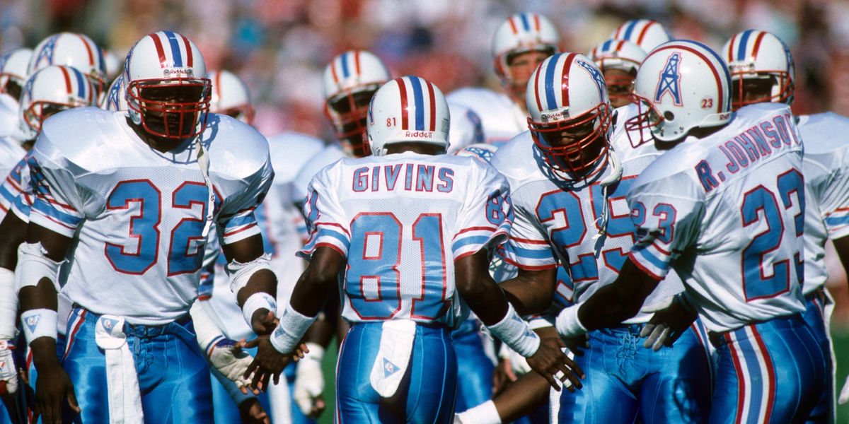 Tennessee Titans will wear throwback Houston Oilers uniforms honoring the  team's history