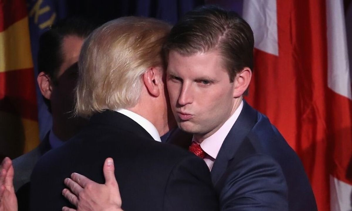 Eric Trump Seeks Pandemic Relief Assistance for Trump Hotel Lease Payments, Asks Dad's Administration to 'Treat Us the Same'