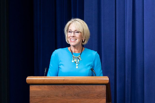 Gov. Whitmer Slams DeVos For Ties To Far-Right Lockdown Protests