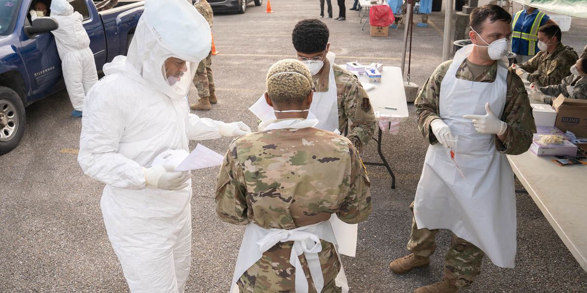 New Orleans, Louisiana, coronavirus