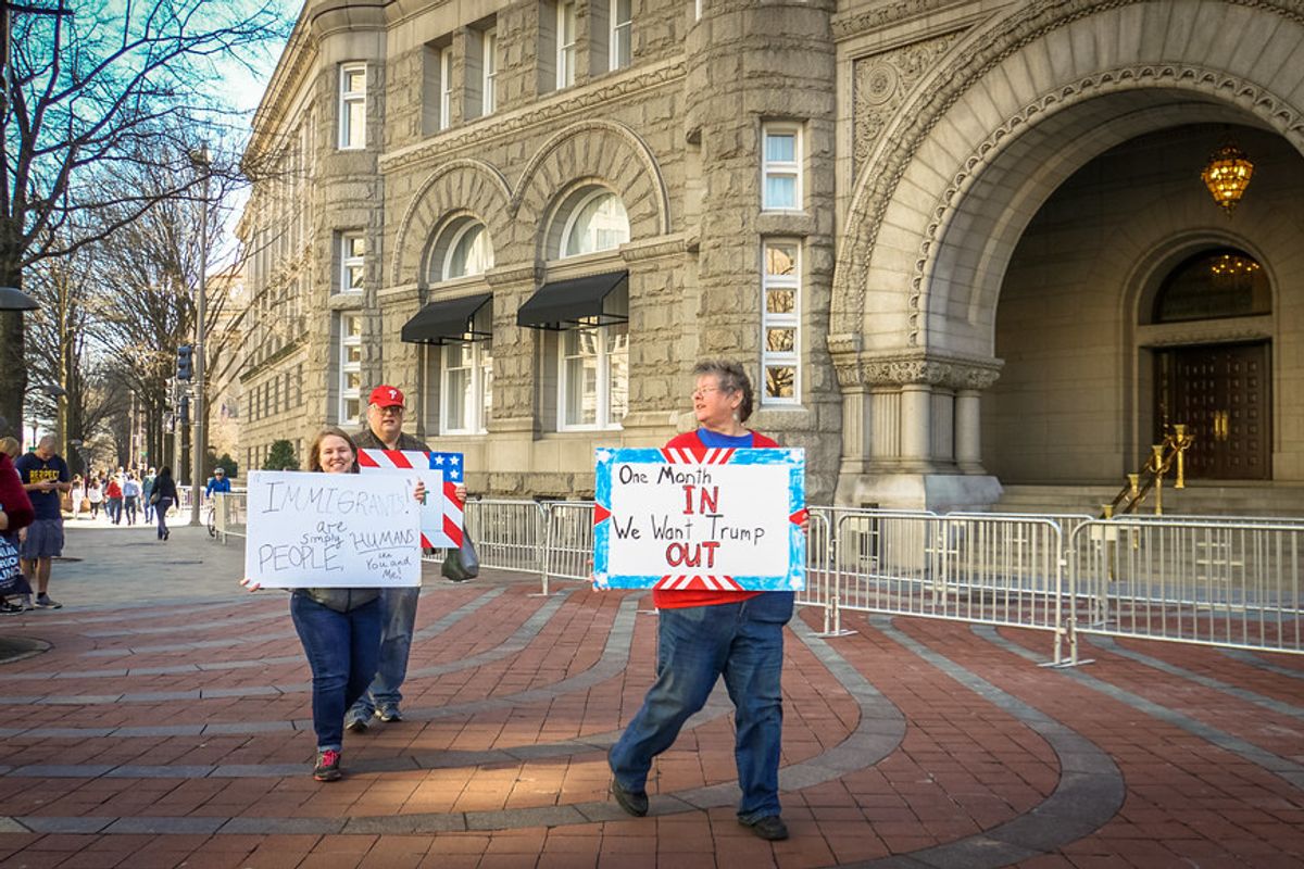 Private Citizen Trump Begs President Trump: ALMS FOR THE POOR?