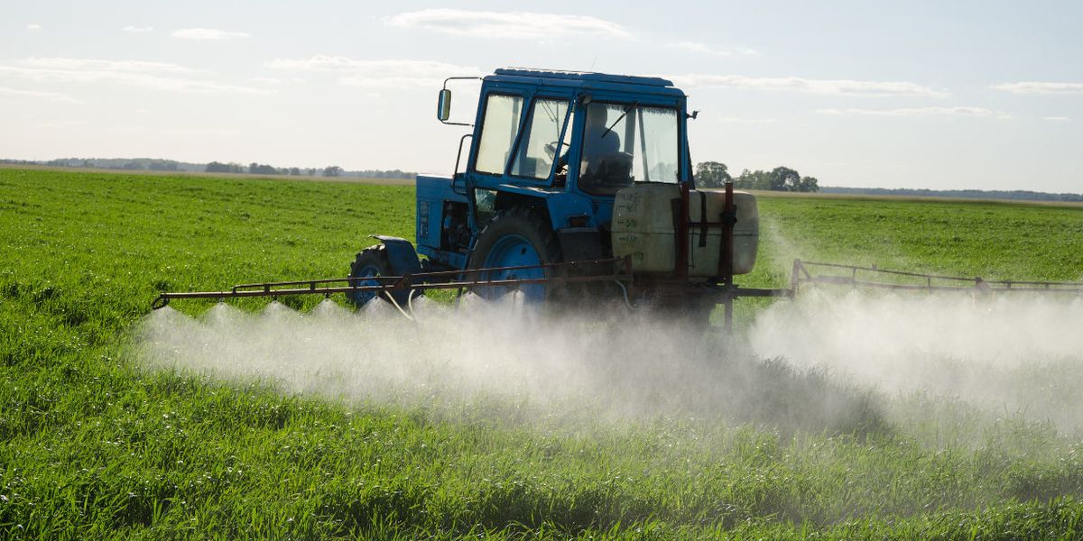 Pesticide spraying