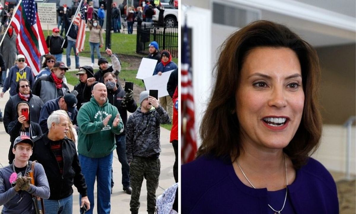 Lockdown Protesters Have Given Michigan's Governor an Unintentionally Awesome Nickname and People Think She Should Own It