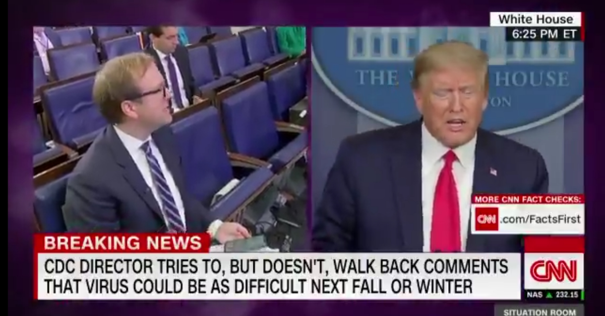 ABC Reporter Defiantly Stands Up To Trump For Criticizing 'Bad Reporting' During Press Briefing