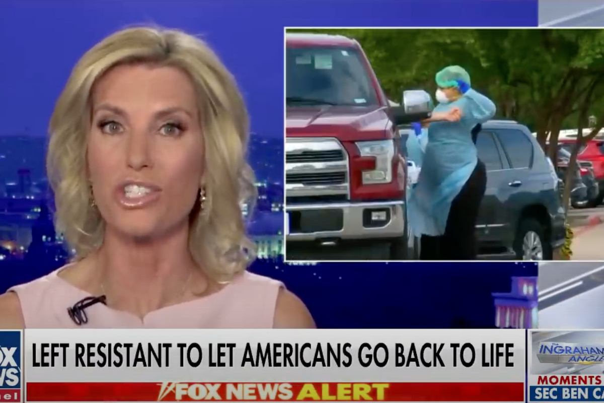 Laura Ingraham Wants To Poll Test All That Uppity COVID-19 'Data'