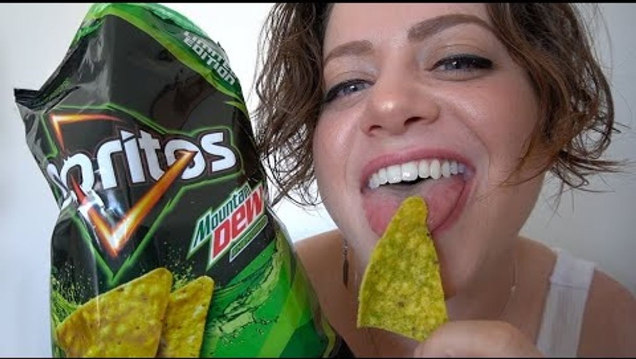 Mountain Dew-flavored Doritos exist now whether we're ready for 'em or not